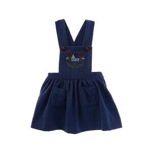 Pepa London Girls  Wool-Blend Skirt Overall, Blue